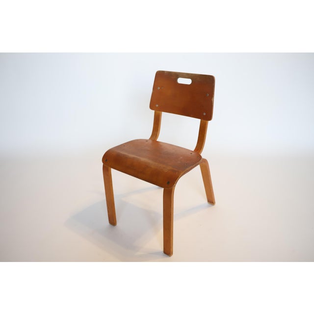 Mid 20th Century Bentwood Childs Chair Attributed to Thonet For Sale - Image 15 of 17
