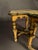 Early 20th Century Pair of French Louis XVI Style Polychrome Side Tables With Painted Country Manor Tops, Circa 1920 For Sale - Image 5 of 12