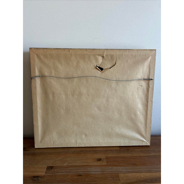 Vintage Louis Peyrat French Oil on Board Impressionist Cityscape Street Scene Paris For Sale - Image 11 of 11