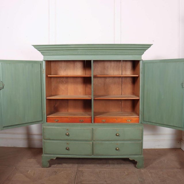 Scottish Gothic Linen Cupboard For Sale - Image 9 of 11