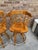 1960s Set of 3 Solid Wood Spindle Captain’s Chair Stools For Sale In Salt Lake City - Image 6 of 7