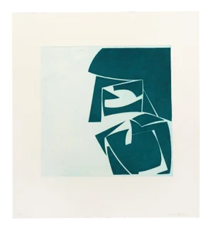 Joanne Freeman "Covers 3 Viridian" Print