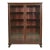 R. J. Horner Style American Empire Carved Mahogany Bookcase With Ball and Claw Feet, Circa 1890s For Sale