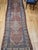 Antique Malayer Runner Rug, Hand-Knotted Wool, Geometric Pattern, 3x16, Terracotta & Ivory For Sale - Image 9 of 18