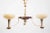 Brown Art Deco Chandelier, Poland, 1960s For Sale - Image 8 of 8