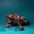 Late 19th Century Gilt Copper Camel Figurine With Beast Mask, 1920g, High Relief For Sale In Los Angeles - Image 6 of 9