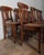 Late 20th Century Late 20th Century Set of Eight Neoclassical Style Cherry Dining Chairs With Cane Seats and Saber Legs For Sale - Image 5 of 7