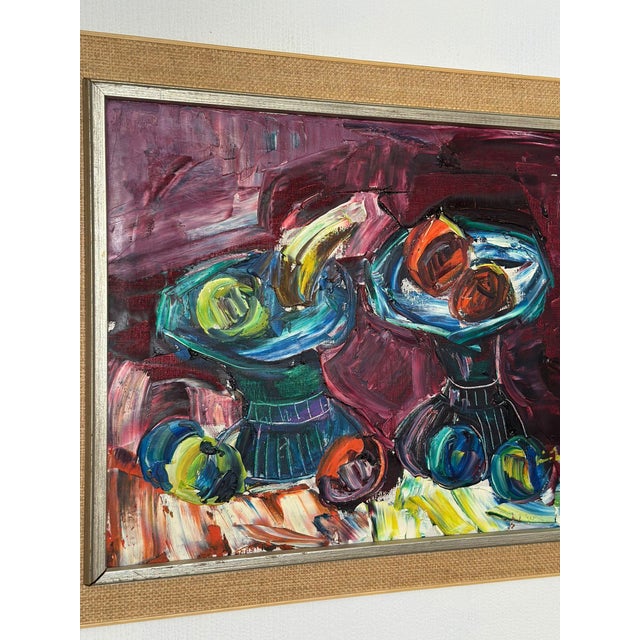 Roy, Still Life, 1969, Oil on Canvas, Framed For Sale - Image 18 of 18