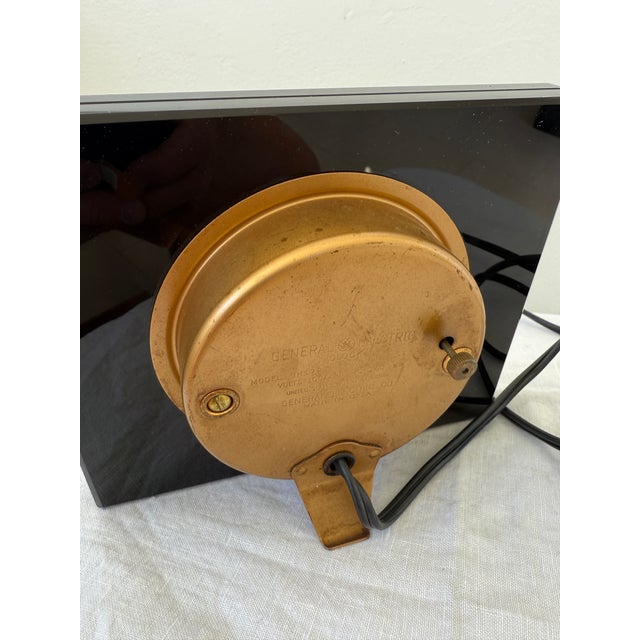 General Electric 1950s General Electric Table Clock For Sale - Image 4 of 4