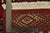 Bokhara Rug 6’3” X 9’4” Red Wool Tribal Hand-Knotted Oriental Carpet For Sale - Image 12 of 12