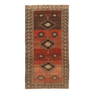 Vintage Turkish Oushak Rug 3'3 X 6'3 For Sale