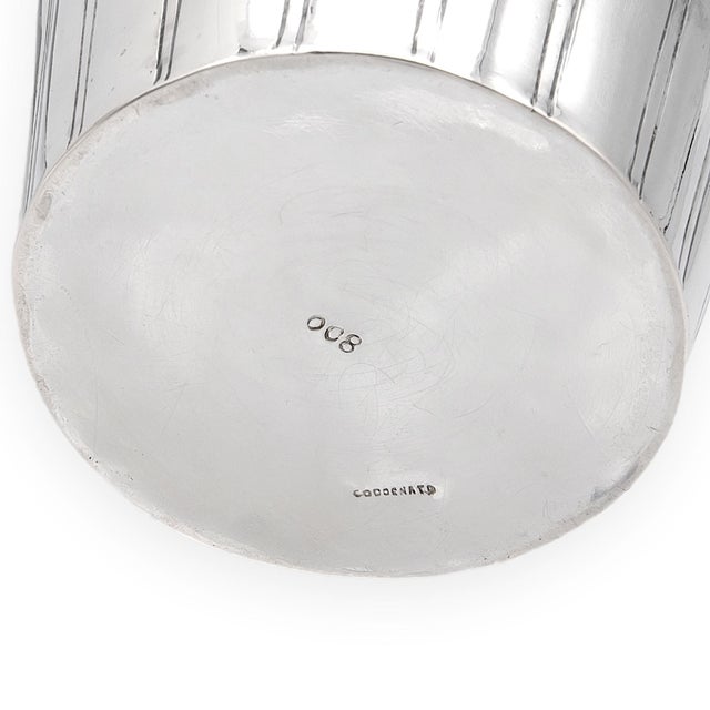 1990s Attilio Codognato Signed 800 Silver & Red Coral Holly Tree Objet D'Art, Ca. 1990 For Sale - Image 5 of 7