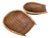 Japanese Shōwa Bamboo Baskets, 1950s, Set of 2 For Sale