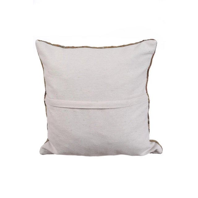Mid-Century Modern Kilim Decorative Pillow Cover For Sale - Image 3 of 4