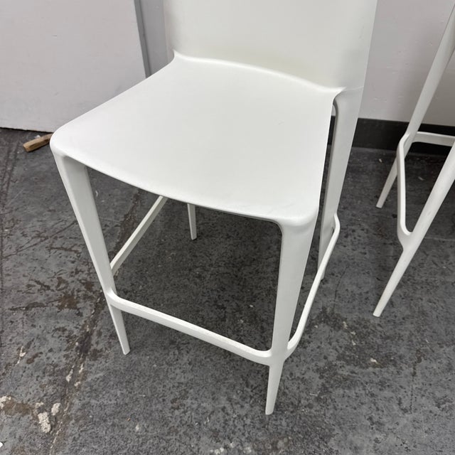 Mario & Claudio Bellini for Heller Bellini Outdoor Barstools, Pair For Sale - Image 11 of 12