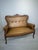 Chippendale Leather Two-Seater Sofa, 1960s For Sale - Image 17 of 17
