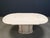 Vintage Travertine Oval Dining Table, 1970s For Sale - Image 14 of 15