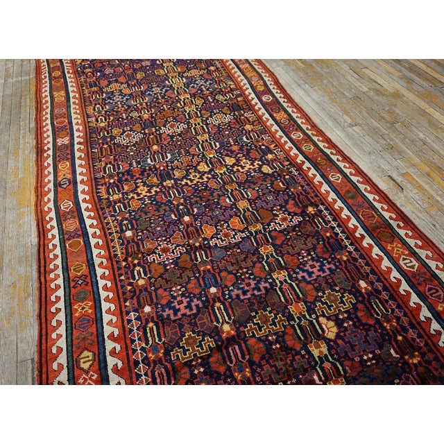 19th Century W Persian Sauj Bulak Carpet For Sale - Image 12 of 12