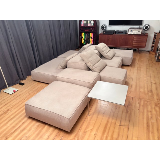 Modular Sofa by Piero Lissoni for Living Divani, Italy, 2010s, Set of 14 For Sale - Image 4 of 18