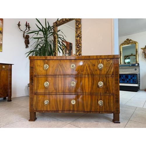 Biedermeier Chest of Drawers in Walnut For Sale - Image 15 of 15