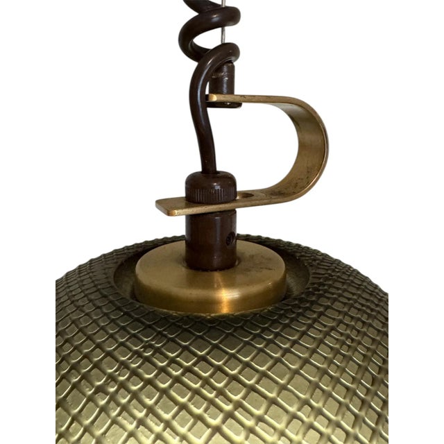 Brutalist Murano Glass UFO Pendant Light from Peill & Putzler, Germany, 1970s For Sale - Image 10 of 11