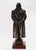 A fine signed bronze sculpture. Entitled: "Elder" By Julia Levitina. Depicting of a full figure male standing erect and...