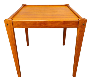Mid-Century Danish Teak Side Table, 1960s