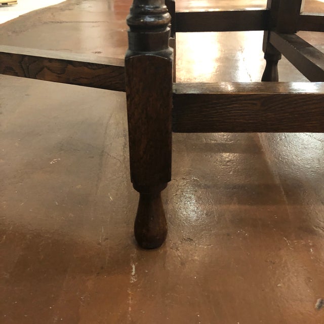 Antique English Oak & Elm Barley Twist GateLeg Table Chairish
