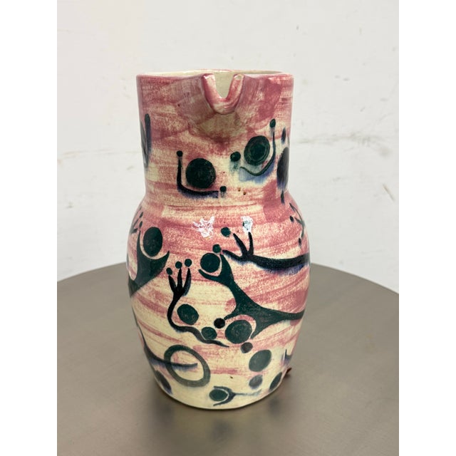 Julio De Diego for Stonelain Pottery Pitcher For Sale - Image 4 of 12