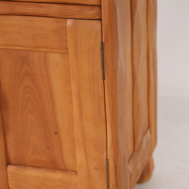 Small Carved Wood Chest of Drawers, 1980s For Sale - Image 17 of 18