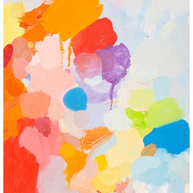 Domenick Capobianco Abstract Oil on Canvas Panel For Sale - Image 4 of 7