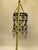 Postmodern Brutalist Beaded Mobile Chandelier - 18" Artisan Crystal & Glass Suncatcher For Sale - Image 12 of 13