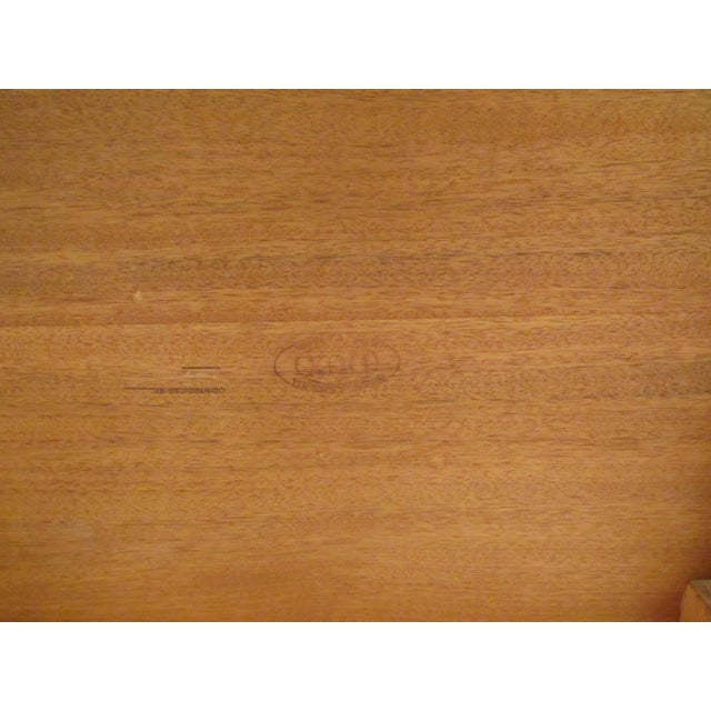 Brown Vintage Modern Sculpted Teak End Tables - a Pair For Sale - Image 8 of 11