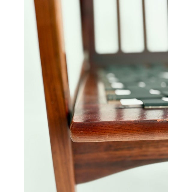 Wood Candidate Lounge Chairs in Afromosia by Ib Kofod-Larsen, Denmark, 1960s, Set of 3 For Sale - Image 7 of 15