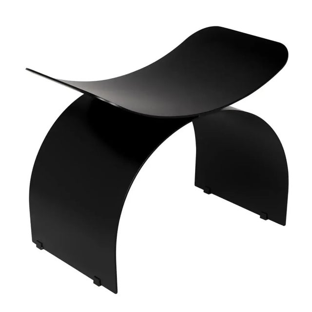 Noir NOIR Papillon Stool, Black Iron For Sale - Image 4 of 7
