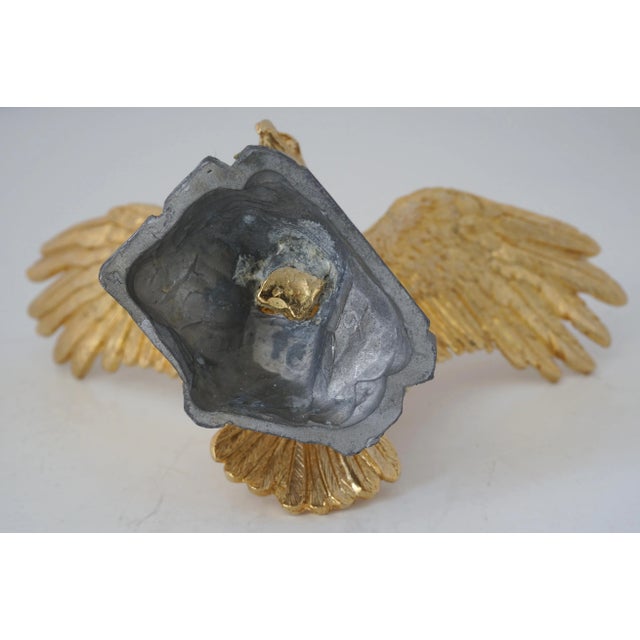 American Eagle by Tripp Gilt Bronze Figurine For Sale - Image 11 of 11