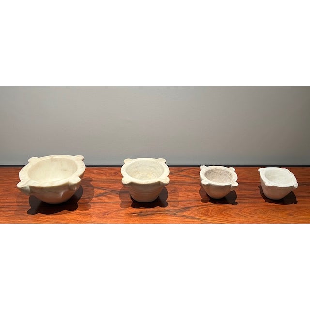 Marble Mortars from 18th Century - Set of 4 For Sale - Image 17 of 18