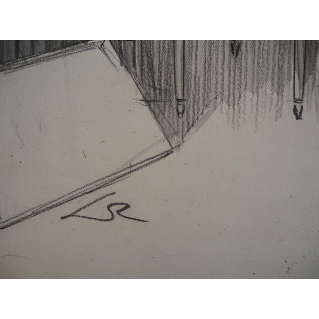 Alméry Lobel-Riche, Chez la coiffeuse, Drawing For Sale - Image 5 of 7