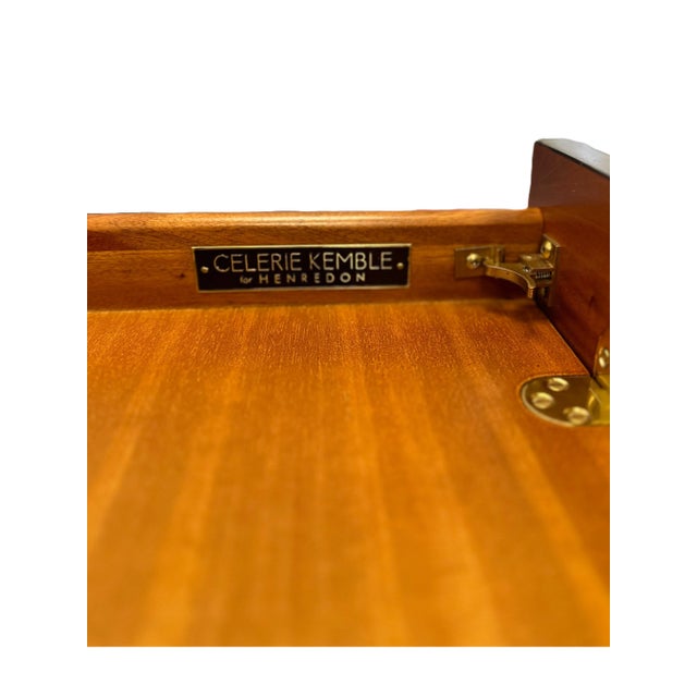 20th Century Celerie Kemble Writing Desk for Henredon For Sale In Fayetteville, AR - Image 6 of 8