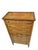 Chest of drawers with seven drawers in style.