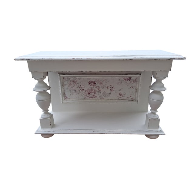 Antique Wall Console in Shabby Chic Style, 1890s For Sale - Image 16 of 16