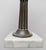 Early 20th Century Marble and Cranberry Glass Table Lamp For Sale - Image 10 of 12