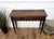 Rustic Country Italian Carved Wood Wall Console Side Table, 1960s For Sale - Image 8 of 10