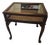 1980s Mahogany Bombay Company Curio Table For Sale