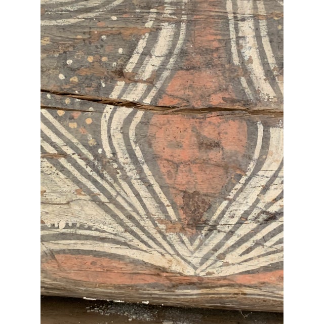 1960s Papua New Guinea Drum Tribal Use For Sale - Image 11 of 12
