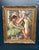 Philippe de Rougemont, Woman and Clown, 1950s, Oil Painting on Canvas, Framed For Sale - Image 16 of 18