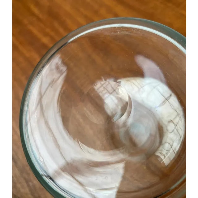 Vintage Scandinavian Glass Carafe Bottle, 1970s For Sale - Image 9 of 12