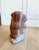 1990s Kay Hofmann Signed Hand-Carved Spanish Alabaster “Butterfly Woman” Abstract Sculpture For Sale - Image 10 of 11