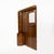 An elegant Italian Art Deco coat rack crafted from walnut veneer with a spectacular flamed grain. The structure features...