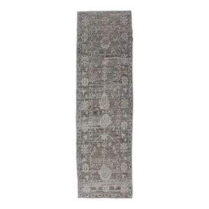 Keivan Woven Arts Modern Wool Oushak Runner Hand Knotted in Afghanistan